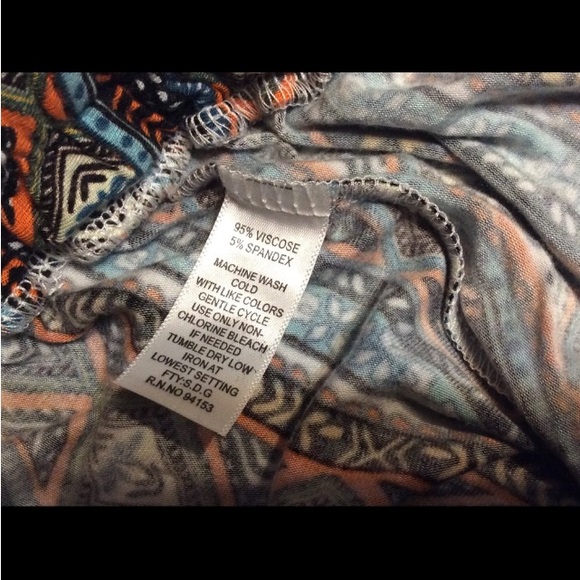 Hannah Colorful Palazzo Pants Size Small - Picture 6 of 13